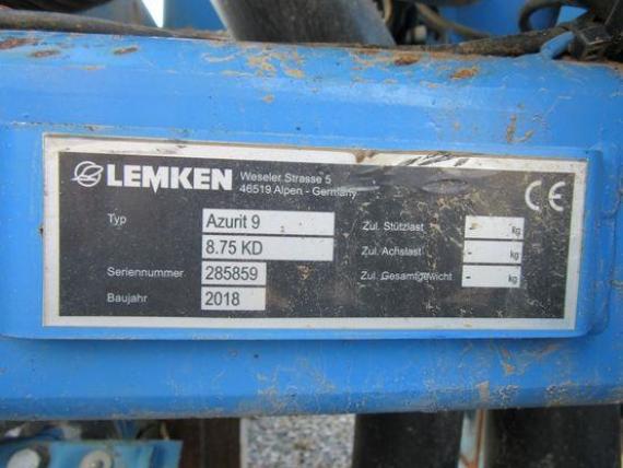 Sejačka na presný výsev - LEMKEN Azurit 9/8.75 KD
